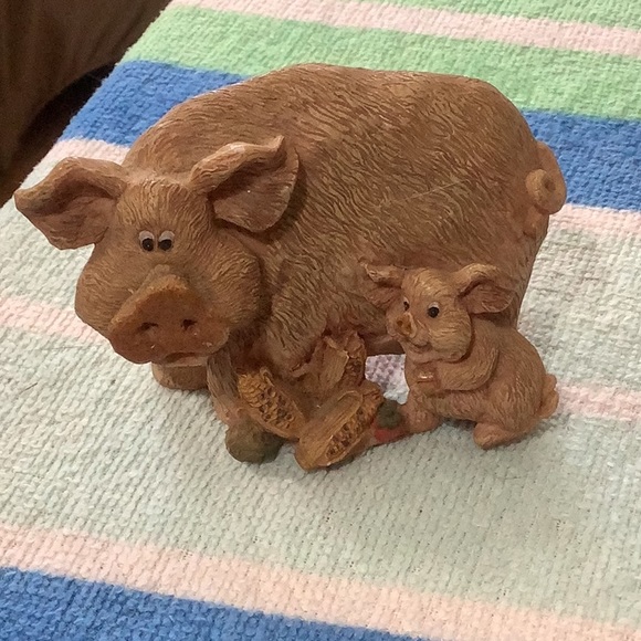 Oink I love pigs bundle of 4+ items magnet and figurines - Picture 3 of 5